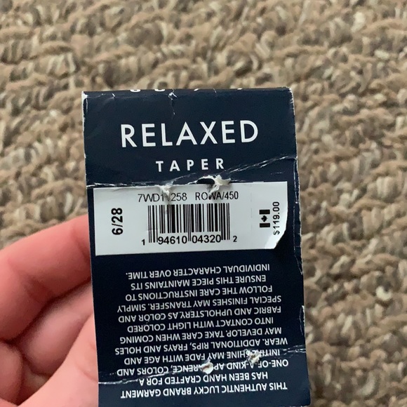 Lucky brand relaxed taper jeans - Picture 7 of 7